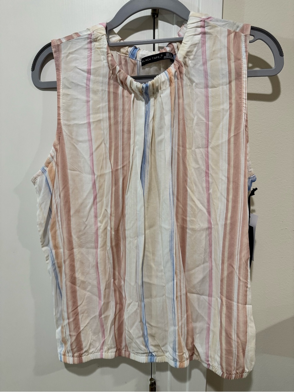 NWT - Black Tape top